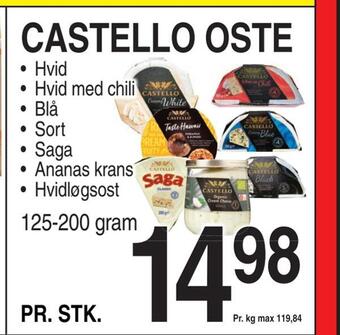 ABC Lavpris Castello oste tilbud