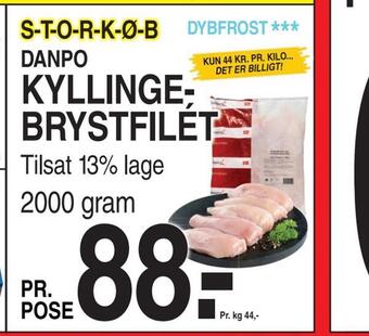 ABC Lavpris Kyllingebrystfilét tilbud