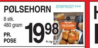 ABC Lavpris Pølsehorn tilbud