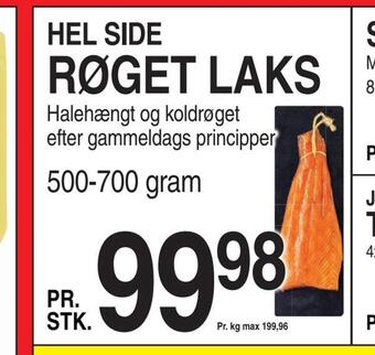 ABC Lavpris Røget laks tilbud