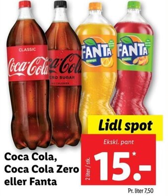 Coca Cola, Coca Cola Zero eller Fanta