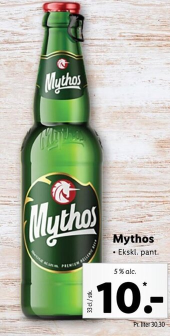 Lidl Mythos tilbud