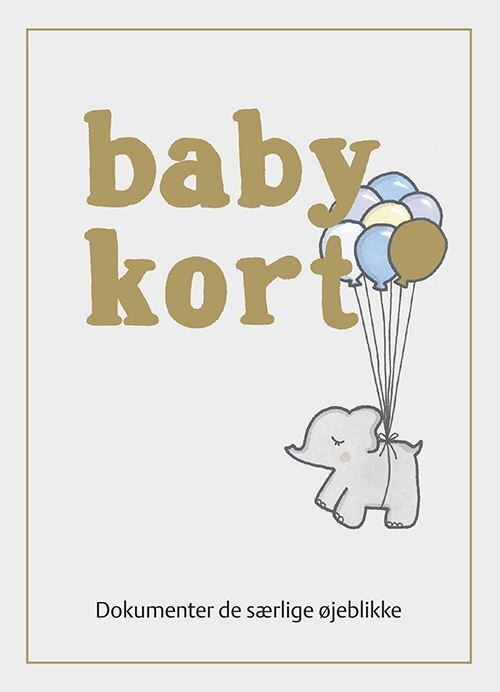 Bog & idé Babykort - af simone thorup eriksen, illustrationer af simone thorup eriksen tilbud