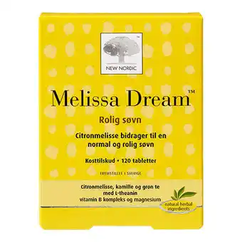 New nordic, melissa dream, 120 tab