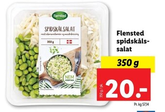 Lidl Flensted spidskåls-salat tilbud