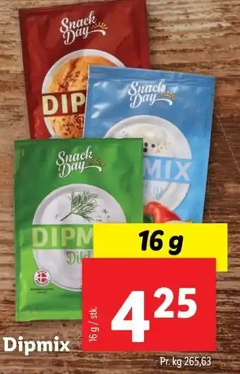 Lidl Snack Day Dipmix tilbud