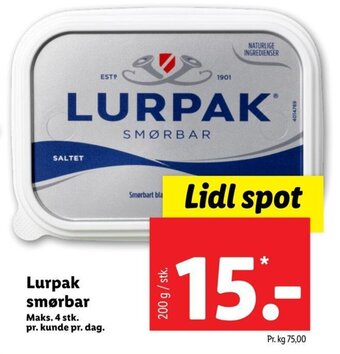 Lurpak smørbar