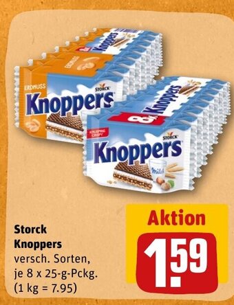 REWE DE Storck Knoppers tilbud