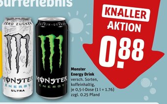 REWE DE Monster Energy Drink tilbud