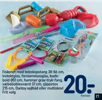 Fiskenet med teleskopstang 38-86 cm,