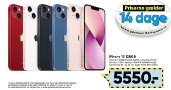 Bilka iPhone 13 128GB tilbud