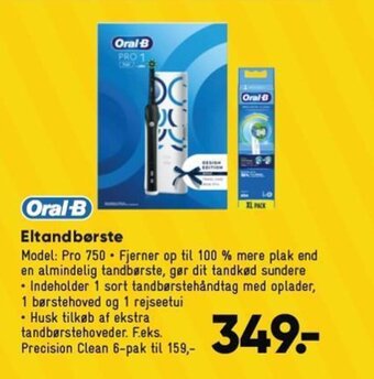 Bilka Oral-B Eltandbørste tilbud
