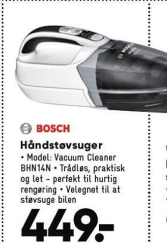 Bilka BOSCH Håndstøvsuger tilbud