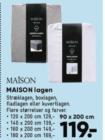 Bilka MAISON lagen tilbud