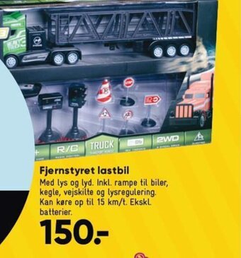 Bilka Fjernstyret lastbil tilbud