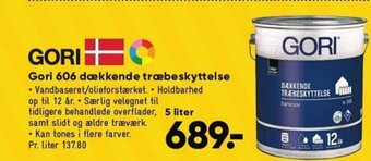 Gori 606 dækkende træbeskyttelse