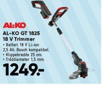 AL-KO GT 1825 18 V Trimmer
