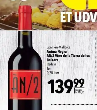 Anima negra an/2 vino de la tiera de les balears