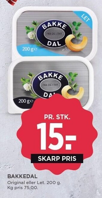MENY Bakkedal tilbud