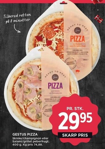 MENY Gestus pizza tilbud