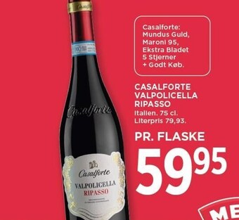 MENY Casalforte valpolicella ripasso tilbud
