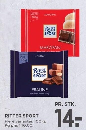 MENY Ritter sport tilbud
