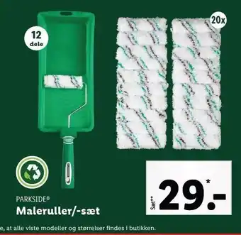 Lidl Parkside maleruller/-sæt tilbud