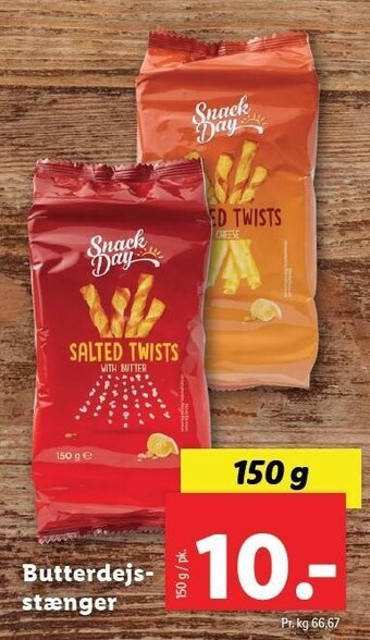 Lidl Butterdejs stænger tilbud