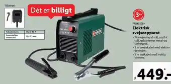 Lidl Parkside elektrisk svejseapparat tilbud