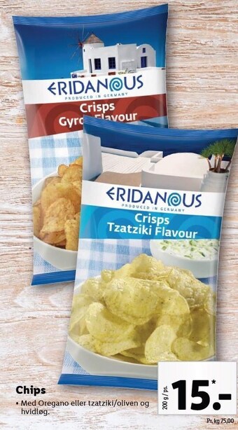 Lidl Chips tilbud