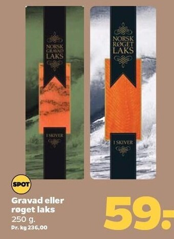 Netto Gravad eller røget laks tilbud