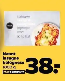 Netto Næmt lasagne bolognese tilbud