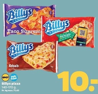 Netto Billys pizza tilbud