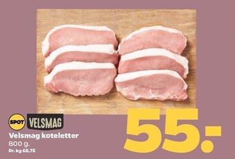 Netto Velsmag koteletter tilbud