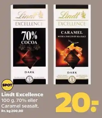 Netto Lindt excellence tilbud
