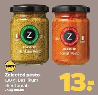 Netto Zelected pesto tilbud