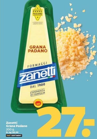 Netto Zanetti grana padano tilbud
