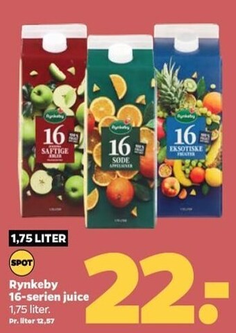 Rynkeby 16-serien juice