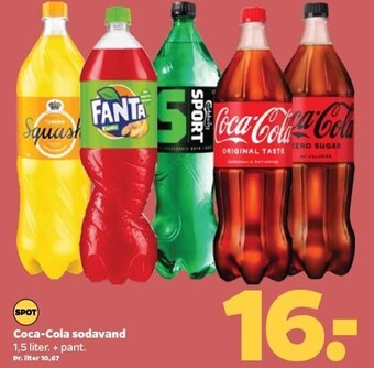 Netto Coca-cola sodavand tilbud