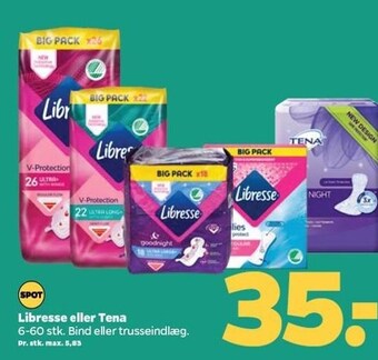 Netto Libresse eller tena tilbud