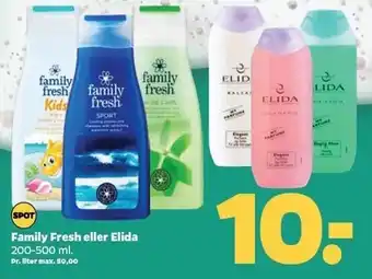 Netto Family fresh eller elida tilbud