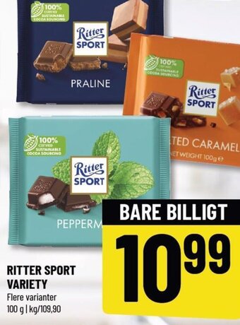 Løvbjerg RITTER SPORT VARIETY tilbud