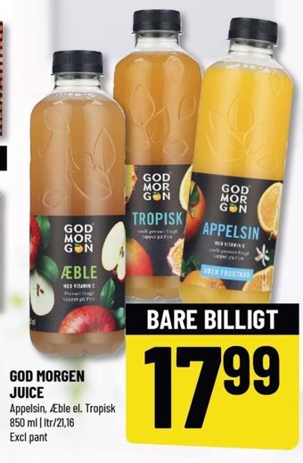 Løvbjerg GOD MORGEN JUICE tilbud