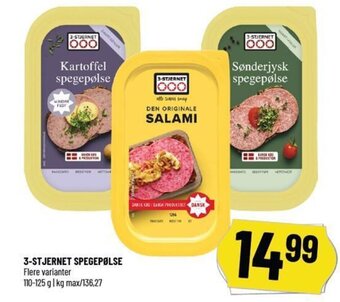 3-STJERNET SPEGEPØLSE