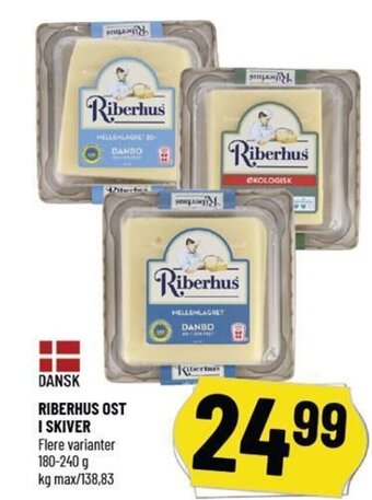 Løvbjerg RIBERHUS OST I SKIVER tilbud