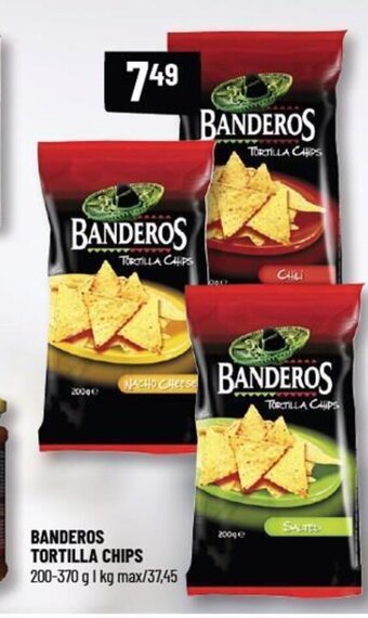 Løvbjerg BANDEROS TORTILLA CHIPS tilbud