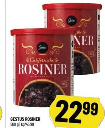 Løvbjerg GESTUS ROSINER tilbud