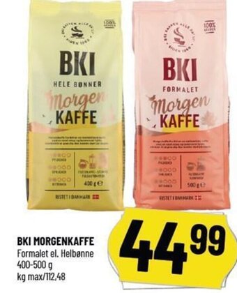 Løvbjerg BKI MORGENKAFFE tilbud