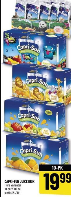 Løvbjerg CAPRI-SUN JUICE DRIK tilbud