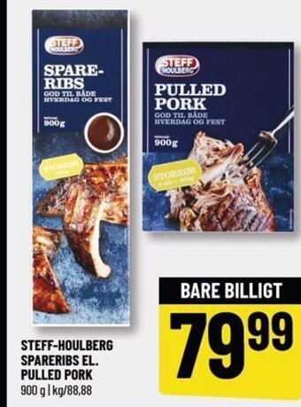Løvbjerg STEFF-HOULBERG SPARERIBS EL. PULLED PORK tilbud